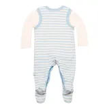 Bornino Ahoy! Strampler-Set 2-tlg. mit Shirt Ringel – Bild 1