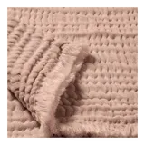 Nordic Coast Company Babydecke Musselin Fransen 80x80cm – Bild 1