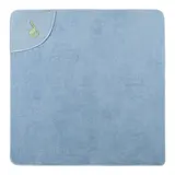 Sterntaler Kapuzenbadetuch 100x100 cm blau – Bild 1