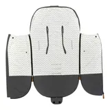 Fillikid Sommerfußsack Light Big für Kinderwagen, Buggy grau – Bild 1