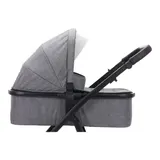 Babycab Kombikinderwagen Stockholm Trio-Set (2024) inkl. i-Size Babyschale und Wickeltasche grau – Bild 1