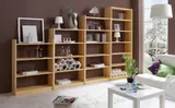 Ticaa Standregal Bücherregal Kiefer Natur H214 cm – Bild 1