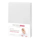 Bornino Home Jersey-Spannbetttuch 40x90 cm – Bild 2