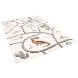 Pergamon Kinder Teppich Maui Kids Dino Straßenteppich – Bild 5