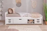 Ticaa Stauraumbett Seniorenbett „Loni“, Funktionsbett, Seniorenzimmer – Bild 1