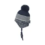 Sterntaler Wintermütze Strick Bommel – Bild 1