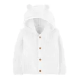 Carter's Strickjacke Kapuze mit Ohren – Bild 3