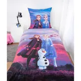 Herding Disney Frozen Ii Renforcé Wende-Bettwäsche 80x80 / 135x200 cm – Bild 1