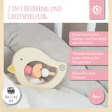 Bieco Beißring Holz Vogel - ab Geburt – Bild 1