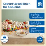 Bieco Geburtstagszug Holz Safari mit Zahlen 0-9 - ab Geburt – Bild 1