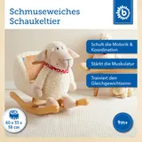 Bieco Plüsch Schaukeltier Schaf – Bild 1