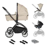 Babygo Kombikinderwagen Harmony Trio-Set inkl. Babyschale iTravel XP beige – Bild 3
