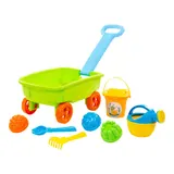 Solini Sandspielzeug-Set Handwagen klein – Bild 3