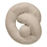 Bornino Home Nestchenschlange Musselin 14x180 cm – Bild 3