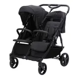 Fill Duo Kinderwagen Zwillingswagen schwarz – Bild 1