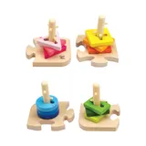 Hape Steckspiel Kreatives Steckpuzzle – Bild 1