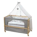 Roba Beistellbett mit Ausstattung Jumbotwins 60x120 cm – Bild 1