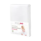 Bornino Home Feinbiber-Spannbetttuch 60x120 cm - 70x140 cm – Bild 3