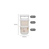 Mepal Mio 3-tlg. Snackbox – Bild 4