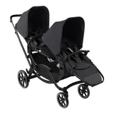 Abc Design Zoom Kinderwagen Zwillingswagen Zoom 2 schwarz – Bild 1