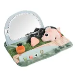 Done By Deer Spielkissen Tummy Time Tiny Farm mit Spiegel – Bild 3