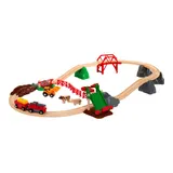 Brio Eisenbahn-Set Großes Bahn Bauernhof-Set – Bild 1