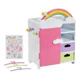 Zapf Creation Baby Born Puppen Schrank Regenbogen – Bild 1