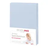 Bornino Home Jersey-Spannbetttuch 60x120 cm - 70x140 cm – Bild 2