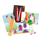 Learning Resources Aktivitätsset MathLink-Steckwürfel Numberblocks 11-20 – Bild 1