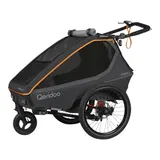 Qeridoo Fahrradanhänger Kidgoo 2 Sport FIDLOCK Edition – Bild 3