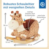 Bieco Plüsch Schaukeltier Giraffe – Bild 4