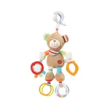 Fehn Greifling Klemm-Spielzeug Teddy Oskar – Bild 3