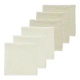 Meyco Baby 6er-Pack Spucktücher 30x30 cm – Bild 3