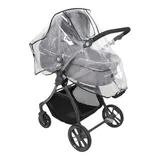 Babycab Regenschutz Universal für Kinderwagen transparent – Bild 3