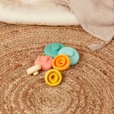 Bieco Silikon Baby Stapelturm Tropical Vibes – Bild 4