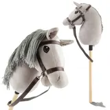 Bieco Hobby Horse Steckenpferd Grauer Größe S – Bild 1