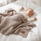Fillikid Babydecke Strick 80x100 cm – Bild 1