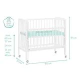 Littleworld Beistellbett Nino 90x45 cm – Bild 4