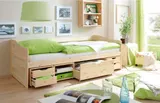 Ticaa Sofabett Funktionsbett Gästebett Marlies Kiefer Natur – Bild 1