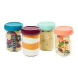 Babymoov 4er-Pack Aufbewahrungsbecher Glas – Bild 3