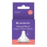 Lansinoh 2er-Pack Trinksauger NaturalWave – Bild 3