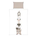 Baby Best Renforcé Wende-Bettwäsche Woodland Crew 40x60 / 100x135 cm – Bild 3