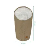 Fillikid Sommerfußsack Light Small grau – Bild 4