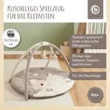 Bieco Krabbeldecke mit Spielbogen Plüsch - ab Geburt – Bild 1