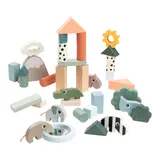 Done By Deer Holzbausteine Set 34 Stück Deer Friends – Bild 3