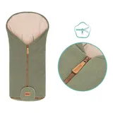 Fillikid Winterfußsack Nevis Cord gruen – Bild 1