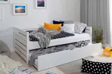 Ticaa Sofabett Naomi inkl. Ausziehbett, 100x200, Weiß – Bild 1