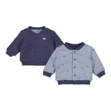 Feetje Wende-Collegejacke Fische gequiltet – Bild 3