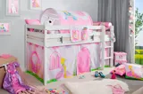 Ticaa Hochbett "Prinzessin Liora" inkl. Zubehör Kiefer weiß – Bild 3