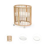 Stokke® Sleepi™ Bundle Sleepi Mini inkl. Matratze und Spannbetttuch – Bild 3